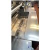 Image 5 : QUEST GAS WARMING FOOD PREP STATION WITH WARMING BINS APPROX 86" L X 37" W X 35 " H