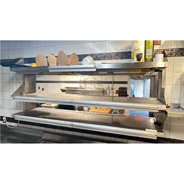 STAINLESS STEEL WARMING PICKUP COUNTER