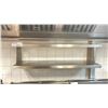 Image 1 : COMMERCIAL KITCHEN STAINLESS STEEL 2 LEVEL SHELF 48"ACROSS X 13" WIDE X 16" DEEP
