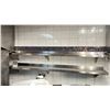 Image 1 : 2 COMMERCIAL KITCHEN STAINLESS STEEL SHELVES 67 1/2 "ACROSS X 12" DEEP