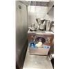 Image 4 : TAYLOR FROZEN DESERT MACHINE WITH STAINLESS STEEL MOBILE PREP CART