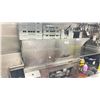 Image 1 : HOBART COMMERCIAL DISHWASHER WITH SURROUNDING STAINLESS STEEL WASH STATION -