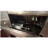 Image 9 : HOBART COMMERCIAL DISHWASHER WITH SURROUNDING STAINLESS STEEL WASH STATION -