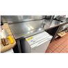 Image 3 : COMMERCIAL KITCHEN STAINLESS STEEL PREP TABLE 55"ACROSS X 22" WIDE X 36" HIGH