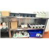 Image 9 : LARGE GROUP OF ASSORTED ITEMS - CUTLERY, BREAD BASKETS, DESERT STANDS AND MORE
