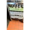 Image 3 : GROUP OF ASSORTED COMMERCIAL DISHWASHER WASHING TRAYS AND 2 DOLLIES