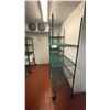 Image 1 : GROUP OF 5 GREEN MOBILE SHELVING RACKS