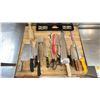 Image 3 : GROUP OF CHEF KITCHEN TOOLS, BUTCHER KNIVES, BREAD KNIVES, MEAT TENDERIZER & MORE