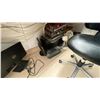 Image 10 : CONTENTS OF OFFICES, APPROX 3 LEATHER OFFICE CHAIRS, OFFICE SUPPLIES, 5 DRAWER BLACK FILING