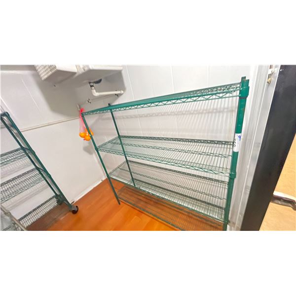 7 METRO RACKS & 1 BROKEN RACK