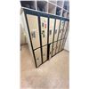 Image 2 : BAY OF LOCKERS, 2X 3 BAY LOCKERS WITH 6 DOORS & 2X 4 BAY LOCKER WITH 8 DOORS