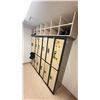 Image 4 : BAY OF LOCKERS, 2X 3 BAY LOCKERS WITH 6 DOORS & 2X 4 BAY LOCKER WITH 8 DOORS