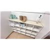 Image 6 : BAY OF LOCKERS, 2X 3 BAY LOCKERS WITH 6 DOORS & 2X 4 BAY LOCKER WITH 8 DOORS