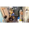 Image 1 : CONTENTS OF OUTSIDE, METRO RACKING, WASH BUCKETS, MOPS & 4 GALLON BUCKET