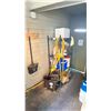 Image 2 : CONTENTS OF OUTSIDE, METRO RACKING, WASH BUCKETS, MOPS & 4 GALLON BUCKET