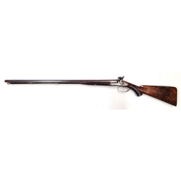 W Richards of Liverpool 16 ga Black Power Percussion Rifle - ANTIQUE
