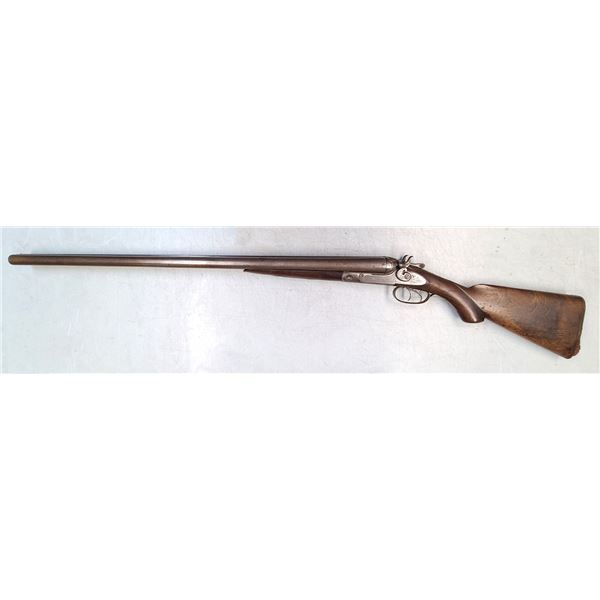 Parker Bros 10 ga Exposed Hammer Shotgun Early High Grade D