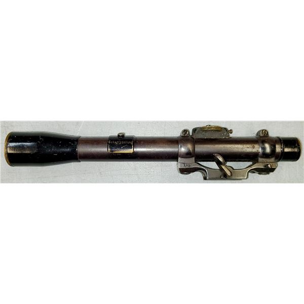 SNIPER SCOPE FUESS or HELIOS 4x Steglitz Germany WW1