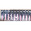 Image 1 : Minnow Fishing Lures - Huge Bulk Lot - 85 pc PINK - NEW Carded
