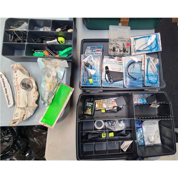 Down Rigging Gear in Plano Over Under Fishing Tackle Box