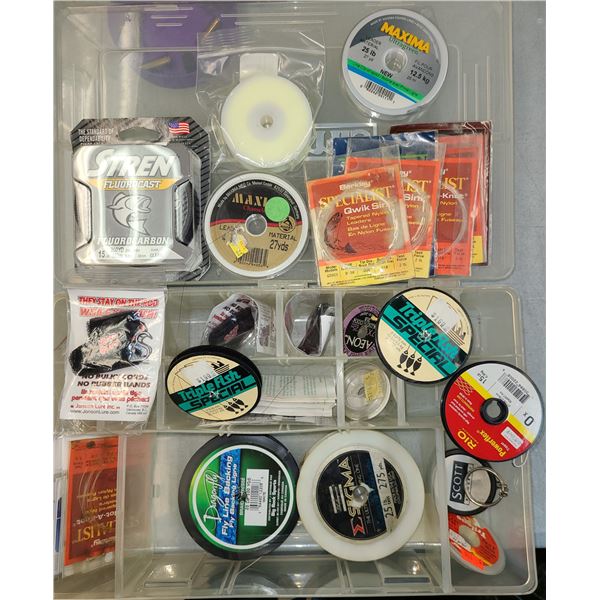 Mixed Fishing Gear - All in Loomis Box as Shown