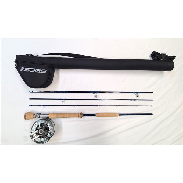 Gold Cup 4 pc Premium Fly Rod Combo in Sage Case
