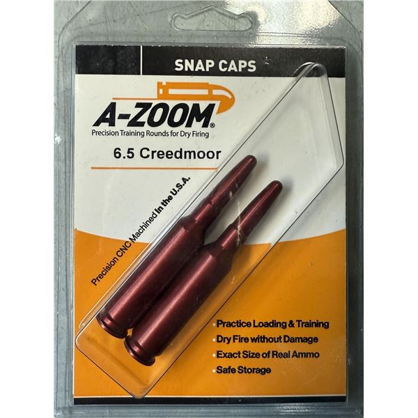 6.5 Creedmoor Snap Caps - NEW