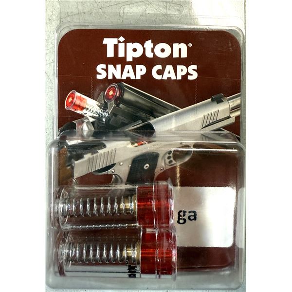 12 ga Shotgun Tipton Snap Caps - NEW