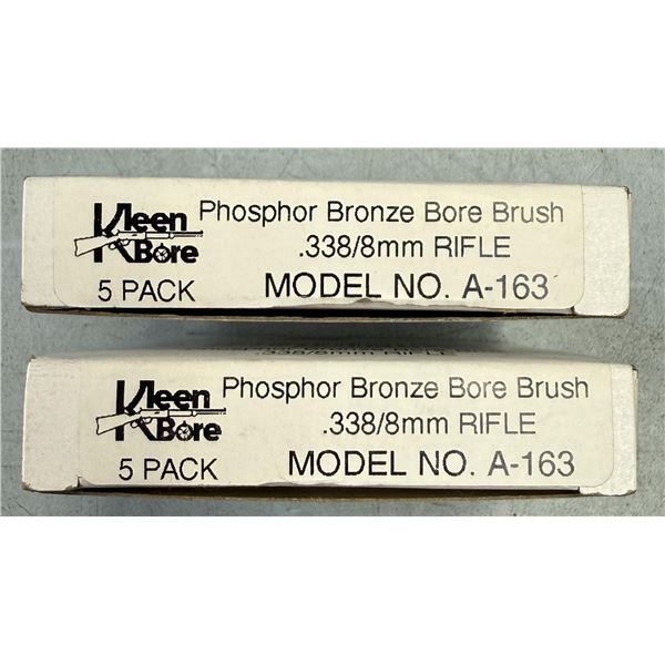 338 Win 8 mm Bronze Bore Brush x 10 pc - NEW