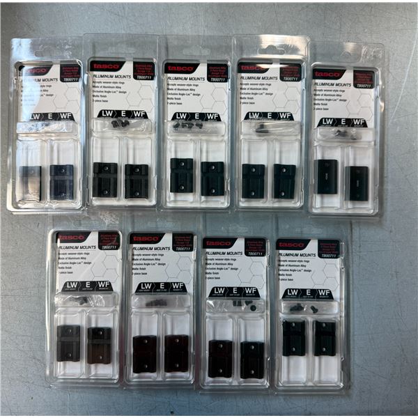 Savage 110 Tasco Scope Base Lot - 6 pc Lot NEW