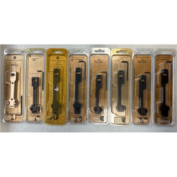 Leupold Bases One Peice Mixed Lot - 8 Pc - NEW