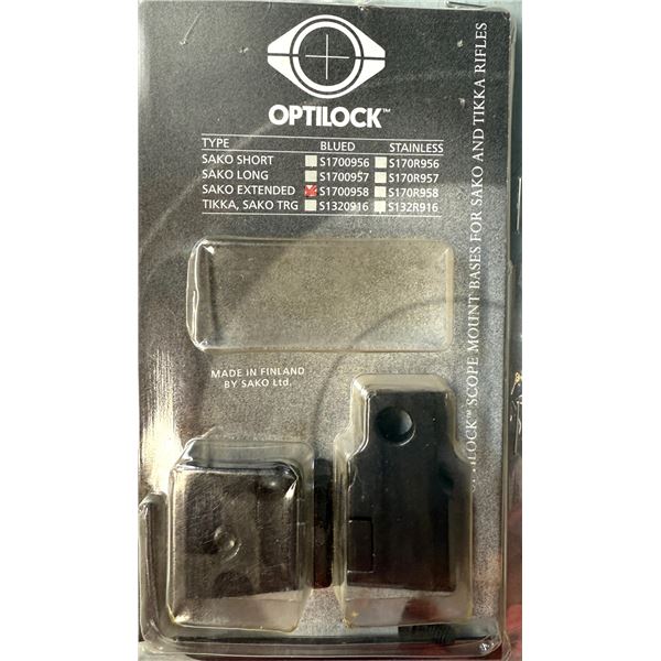 Optilock SAKO Bases Extended S1700958 - NEW
