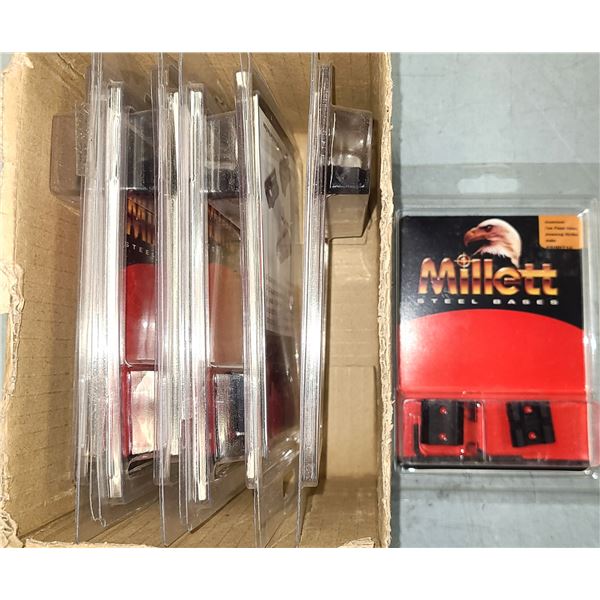 Browning BLR Millett Steel Scope Bases x 7 Sets - NEW