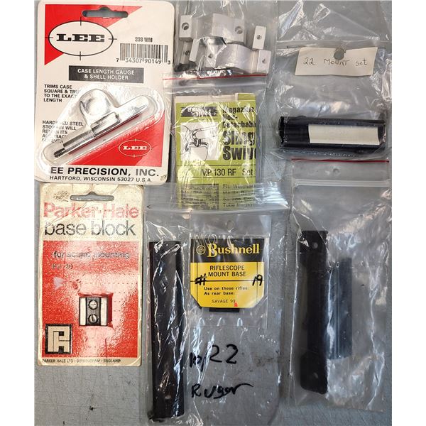 Weaver Lot as Shown - Reloading & Scope Bases - NEW