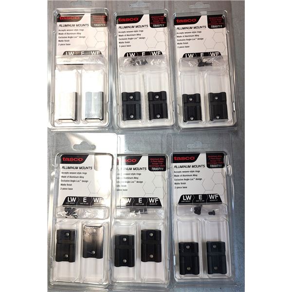 Tasco Scope Base Lot Savage 110 - 6 pc Lot NEW