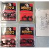 Image 1 : Millett Scope Rings Low 1 inch - 4 pc Lot - NEW