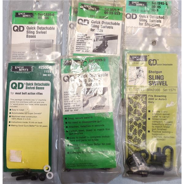 Uncle Mikes Swivel Lot As Shown - 6 pc - NEW