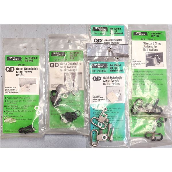 Uncle Mikes Swivel Lot As Shown - 6 pc - NEW