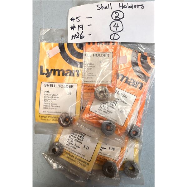 Lee Shell Holders - Various - 7 pc - NEW