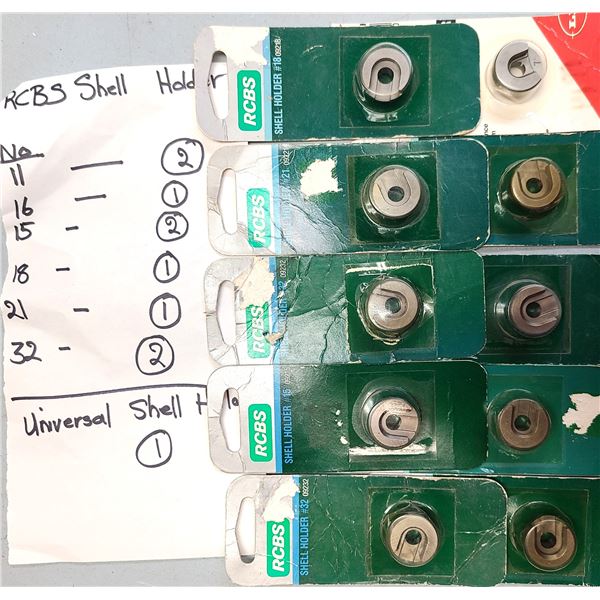 RCBS Shell Holder Various 10 pc - NEW