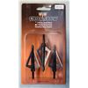 Image 2 : Crossbow Broadhead 3 Blade Arrow Heads 10 x 3 pack - NEW