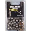 Image 2 : Slingshot Ammo 1/4 in Stainless Steel Ball Made in Taiwan 240 rds - NEW