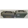 Image 1 : Ammo Cans x 2 by Plastic Plano for Cabelas AS NEW Waterproof