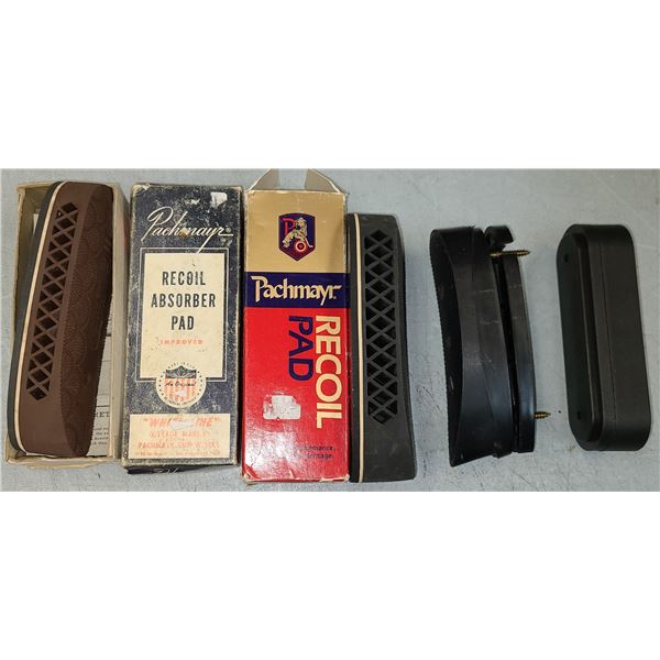 Recoil Pad Lot As Shown - NEW - 2 x White Line Pachmayr