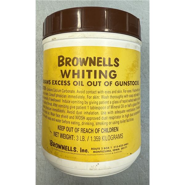 Brownells Whiting Power 1.1 lbs - Draws Oil out of Gun Stock Wood