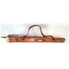 Image 3 : Leg Of Mutton Antique Shotgun Case - Brown Leather