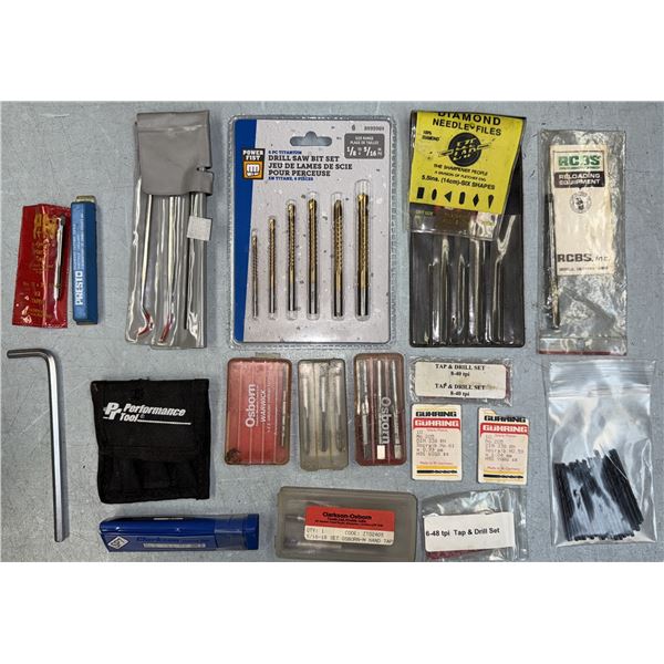 Gunsmithing Tools Drill Bits Etc as Shown