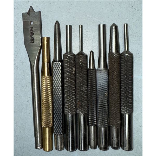 Gunsmithing Tools Punches Etc as Shown
