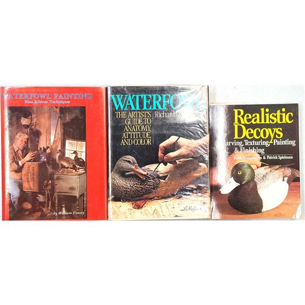 Waterfowl Painting & Decoys - 3 Books