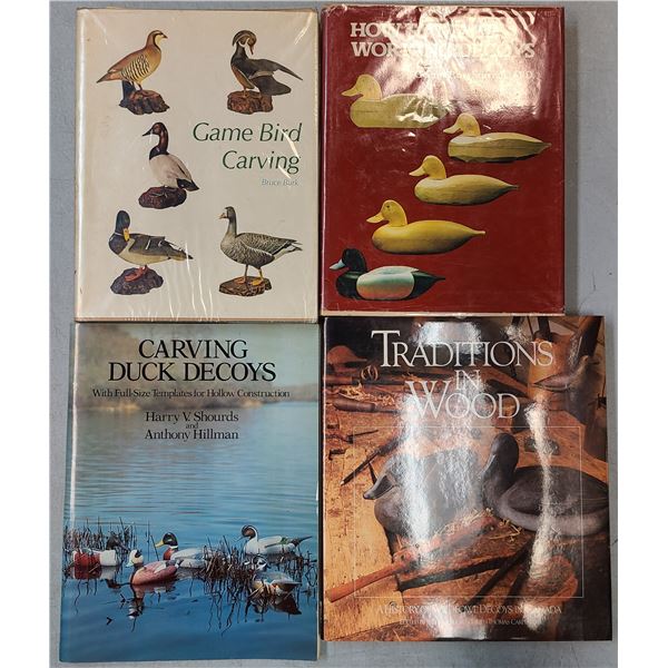 Decoy Carving - Game Birds & Waterfowl - 4 Books